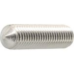 ISO4027/DIN914 M12x20 nerez A2 stavěcí šroub se špičkou,vnitřní šestihran (100 ks) – Hledejceny.cz