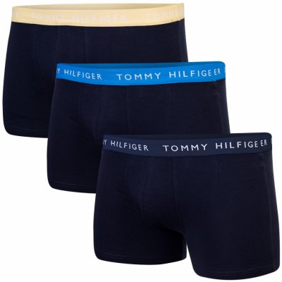 Tommy Hilfiger 3 Pack pánské boxerky tmavě modré UM0UM02324 0X0 – Zbozi.Blesk.cz