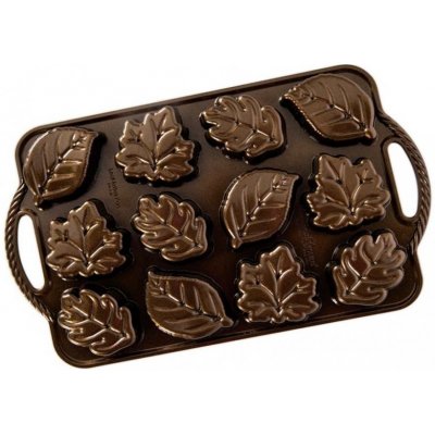 Nordic Ware forma na mini bábovky Podzimní sladkosti 150 ml/6 ks bronzová – Hledejceny.cz
