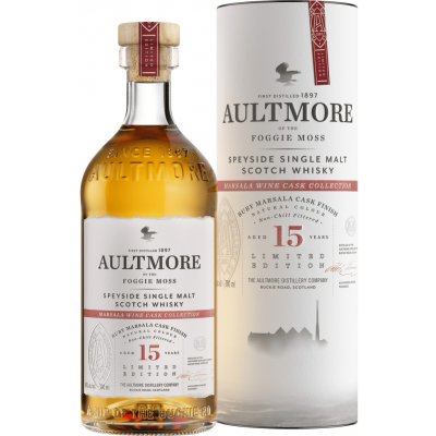 Aultmore Ruby Marsala Cask 15y 46% 0,7 l (tuba) – Hledejceny.cz