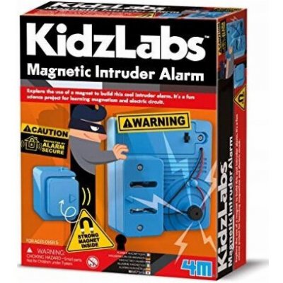 Magnetická hračka 4M KidzLabs Magnetický alarm proti vloupání – Hledejceny.cz