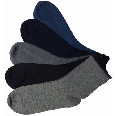 Ponožky se zdravotním lemem LM2048 3 páry vícebarevná – Sleviste.cz