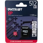 Patriot microSDXC class 10 512 GB PEF512GEP31MCX – Zboží Mobilmania