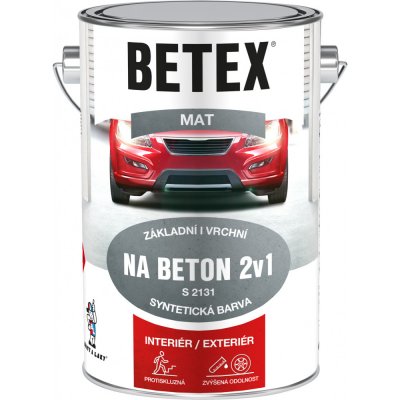 Betex 2v1 na beton S2131 2 kg šedá – Hledejceny.cz