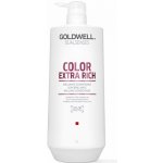 Goldwell Dualsenses Color Extra Rich Brilliance Conditioner rozplétací kondicionér pro nepoddajné barvené vlasy 1000 ml – Zboží Mobilmania