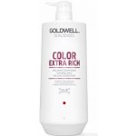 Goldwell Dualsenses Color Extra Rich Brilliance Conditioner rozplétací kondicionér pro nepoddajné barvené vlasy 1000 ml – Hledejceny.cz