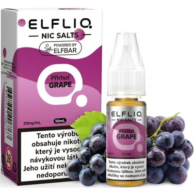 ELF LIQ GRAPE 10 ml 10 mg – Hledejceny.cz