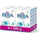 BEBA 3 OPTIPRO 6 x 500 g – Zbozi.Blesk.cz