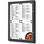 Jansen Display menu vitrína bez topkarty 4 x A4 – Zboží Živě