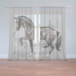 Záclony Kůň: 2 ks - 150x250 cm - Sablio – Hledejceny.cz