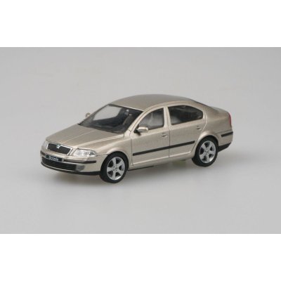 Abrex škoda Octavia II 2004 Sahara Metalíza Béžová 1:43 – Zboží Mobilmania