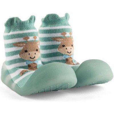 Chameleon ponožkové botičky Blue Giraffe – Zboží Mobilmania