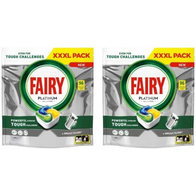 Fairy Platinum All in1 kapsle do myčky Lemon 170 ks – Zboží Dáma