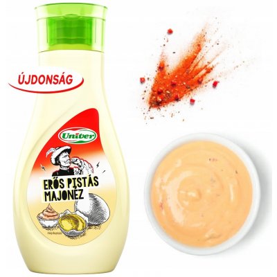 Univer Majonéza z Eros Pista s pálivou paprikou 400 g – Zboží Dáma