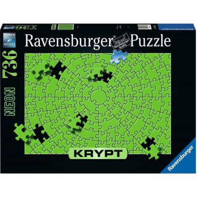 RAVENSBURGER Krypt Neon Green 736 dílků