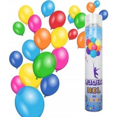 Helium ve spreji do balónku země původu EU