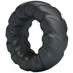 Crazy Bull Jeriko Cock Ring Model 1 Black - silikonový erekční kroužek – Zboží Mobilmania