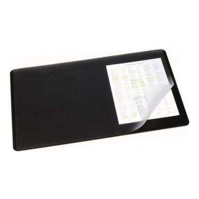 Podložka na stůl DURABLE s průhlednou fólií 40x53cm černá – Zboží Mobilmania