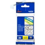 Brother TZE-131, černý tisk průsvitný podklad 8 m x 12 mm – Zboží Dáma