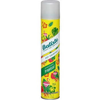 Batiste Tropical suchý šampon na mastné vlasy 400 ml