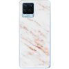 Pouzdro a kryt na mobilní telefon Realme Pouzdro iSaprio - Rose Gold Marble - Realme 8 / 8 Pro