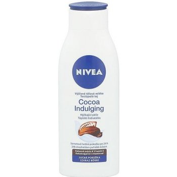 Nivea Cocoa Indulging vyživující tělové mléko pro suchou pokožku 400 ml