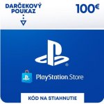 PlayStation dárková karta 100 € – Zboží Mobilmania