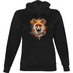 Dámská mikina s kapucí s potiskem Foxplosion mikina dámské Černá – Hledejceny.cz