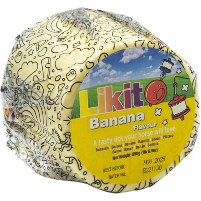 Likit náhradní náplň Banán 625 g – Hledejceny.cz
