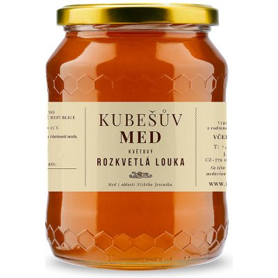 Kubešův med rozkvetlá louka 750 g