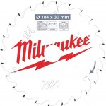 MILWAUKEE Kotouče pro okružní pily CSB P W 184 x 30 x 1,6 x 24ATB 1 ks 4932471297 – Hledejceny.cz