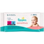 Pampers ubrousky Sensitive XXL 80 ks – Hledejceny.cz