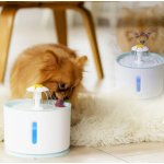 Pet Fountain Napáječka s fontánou plast 2400 ml – Zboží Dáma