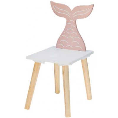 HOMESTYLING Dětská židle Mořská panna KO-DD1000530ryba – Zboží Dáma