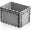 Úložný box TBA Plastová Euro přepravka 400x300x270 mm plný úchyt
