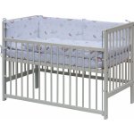 Scarlett postýlka s kompletní výbavou 120 x 60 cm Monta – Zboží Mobilmania