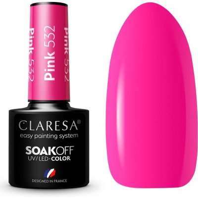 Claresa gél lak PINK 532 5 g – Hledejceny.cz