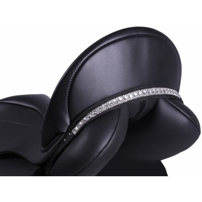 QHP Ozdoba na sedlo Shakira černá /silver PONY – Zboží Dáma