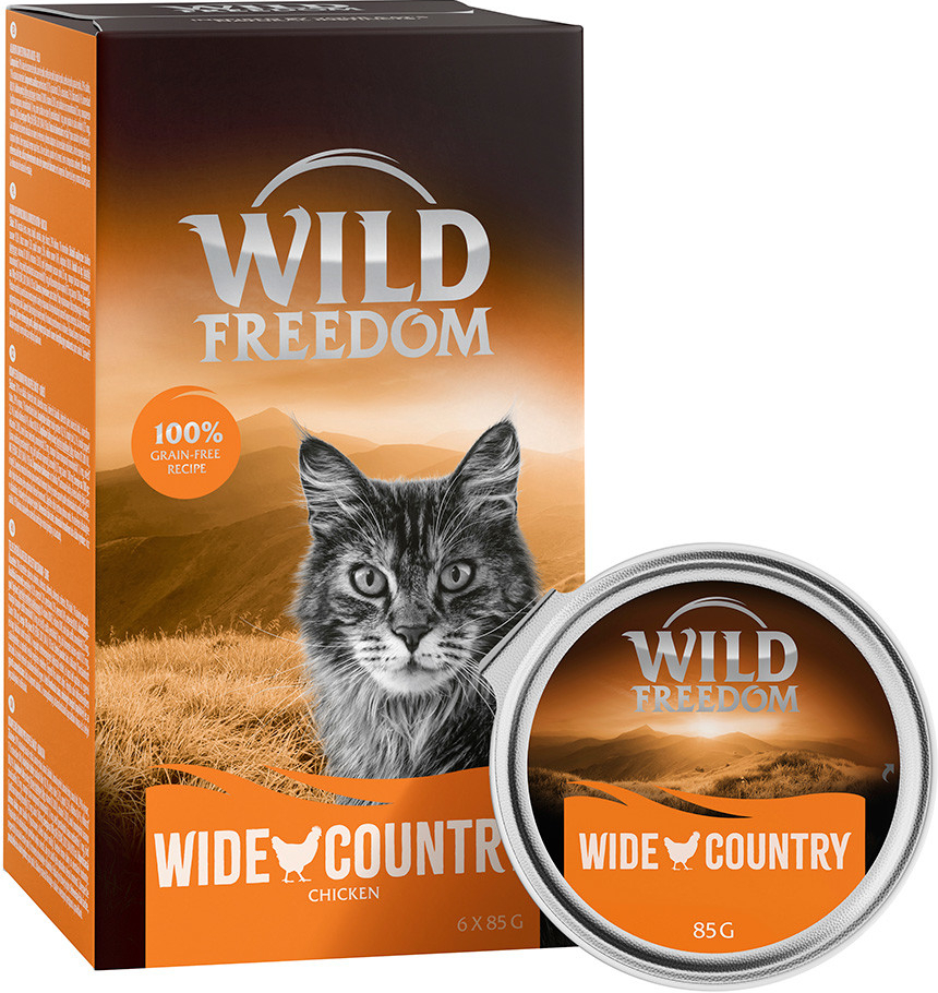 Wild Freedom Adult wide country kuřecí 6 x 85 g