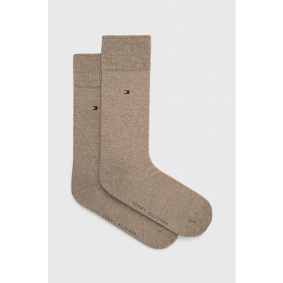 Tommy Hilfiger ponožky 2-pack pánské béžová – Zboží Mobilmania