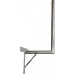 Anténní držák 35cm na zeď se vzpěrou, trubka 42/2mm, výška 56cm – Zboží Živě