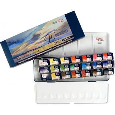 Rosa Landscape Sada akvarelových barev 21ks – Zbozi.Blesk.cz