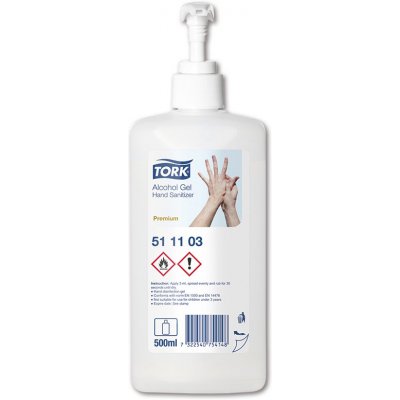 Tork alkoholová gelová dezinfekce 500 ml – Zbozi.Blesk.cz