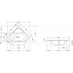 Duravit D-Code 140 x 140 cm 700137000000000 – Hledejceny.cz
