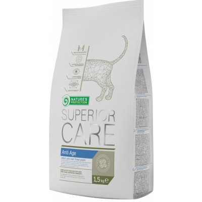 Nature´s Protection cat Superior Care Anti Age 1,5 kg – Hledejceny.cz