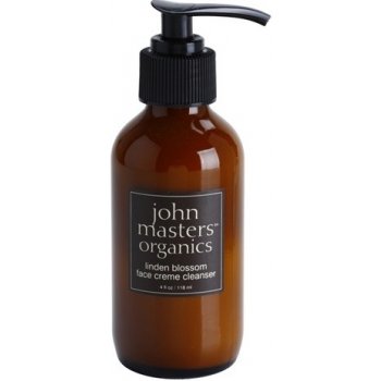 John Masters Organics Lipový krém pro čištění obličeje Linden Blossom Face Cream Cleanser ( pro suchou/ zralou pokožu ) 118 ml