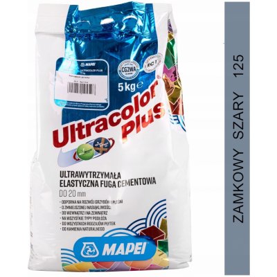 Mapei Ultracolor Plus 5 kg šedá – Zboží Mobilmania