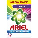Ariel Fast Dissolving Color prací prášek na barevné prádlo 80 PD 4,4 kg – Sleviste.cz