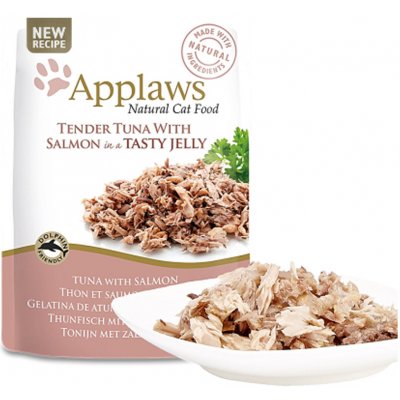 Applaws Cat Jelly Tuňák s lososem 70 g