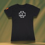 Rammstein tričko, Logo Glow BP Black – Zboží Dáma